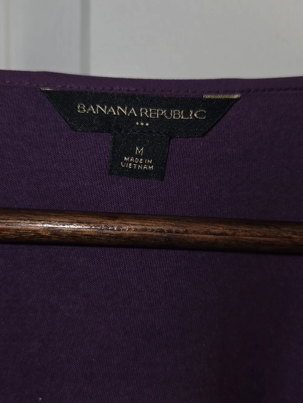 Banana Republic Purple Scoop Neck Women's Top Womens Size M